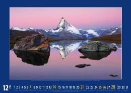 Bildkalender »Alpen im Licht«, 420x300 mm, Dezember