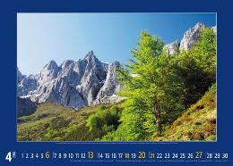 Bildkalender »Alpen im Licht«, 420x300 mm, April