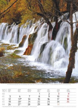 Bildkalender »Wasser, Wind und Wellen«, 300x420 mm, Oktober