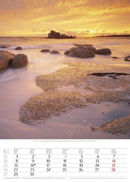 Bildkalender »Wasser, Wind und Wellen«, 300x420 mm, Juni
