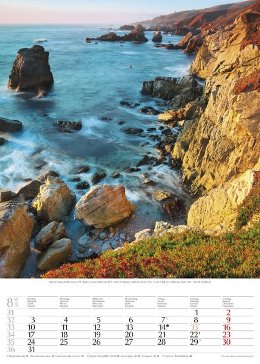 Bildkalender »Wasser, Wind und Wellen«, 300x420 mm, August