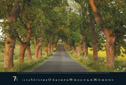 Bildkalender »Taumwege«, 580x390 mm, Juli
