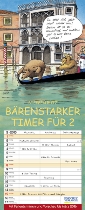 Cartoonplaner ♣Bärenstarker Timer für 2«, 190x470 mm, Titelblatt