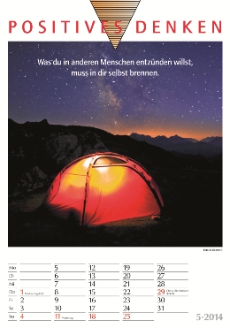 Bildkalender »Erfolg«, 235x335 mm, Mai