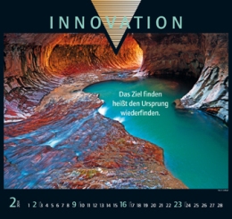 Bildkalender »Success«, 480x455 mm, Februar