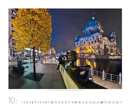 Bildkalender »Berlin«, 550x460 mm, Oktober