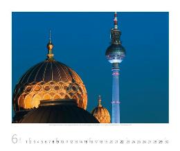 Bildkalender »Berlin«, 550x460 mm, Juni