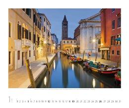 Bildkalender »Venezia«, 550x460 mm, Januar