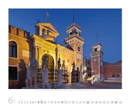 Bildkalender »Venezia«, 550x460 mm, Juni