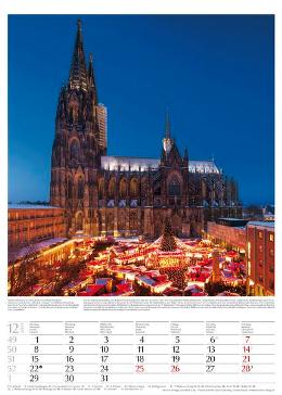 Bildkalender »Deutschland«, 300x420 mm, Dezember