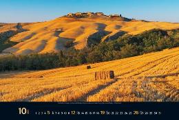 Bildkalender »Toscana«, 580x390 mm, Oktober