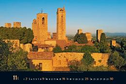Bildkalender »Toscana«, 580x390 mm, November