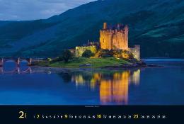 Bildkalender »Schottland«, 580x390 mm, Februar