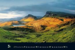 Bildkalender »Schottland«, 580x390 mm, März