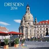 Buchkalender »Dresden«, 300x300 mm, Titelblatt
