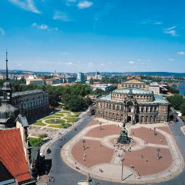 Buchkalender »Dresden«, 300x300 mm, Juni