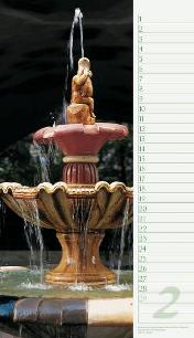 Geburtstagskalender »Hundertwasser«, 190x330 mm, Februar