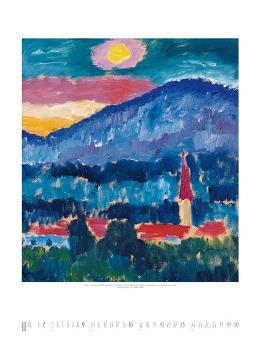 Kunstkalender »Der Blaue Reiter«, 480x640 mm, November
