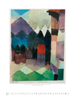 Kunstkalender »Der Blaue Reiter«, 480x640 mm, März