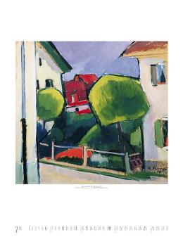 Kunstkalender »Der Blaue Reiter«, 480x640 mm, JUli