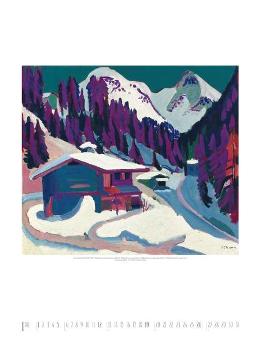 Kunstkalender »Expressionisten«, 480x640 mm, Januar