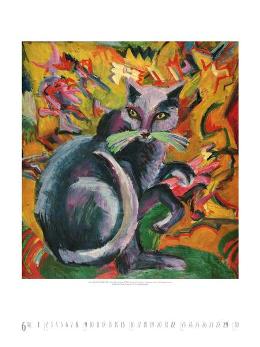 Kunstkalender »Expressionisten«, 480x640 mm, JUni