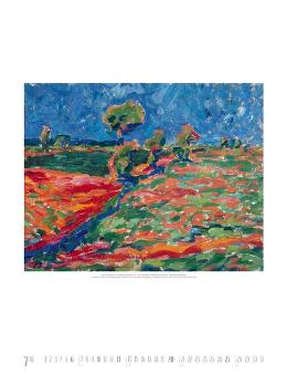Kunstkalender »Expressionisten«, 480x640 mm, JUli