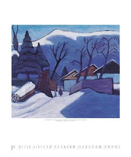Kunstkalender »Gabriele Münter«, 460x550 mm, Januar