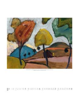 Kunstkalender »Gabriele Münter«, 460x550 mm, November