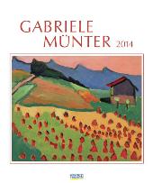 Kunstkalender »Gabriele Münter«, 460x550 mm, Titelblatt