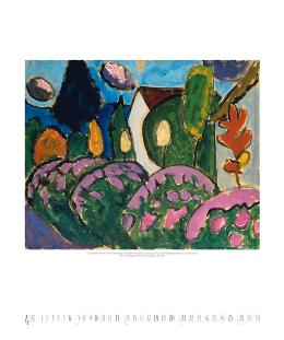 Kunstkalender »Gabriele Münter«, 460x550 mm, April