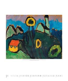 Kunstkalender »Gabriele Münter«, 460x550 mm, JUli