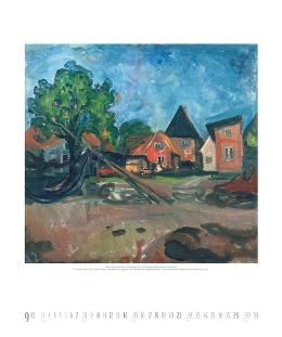 Kunstkalender »Edvard Munch«, 480x640 mm, September