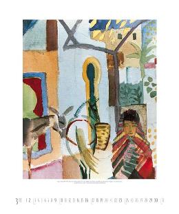 Kunstkalender »August Macke«, 460x550 mm, März