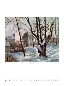 Kunstkalender »Impressionisten«, 480x640 mm, Januar
