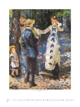 Kunstkalender »Impressionisten«, 480x640 mm, JUli