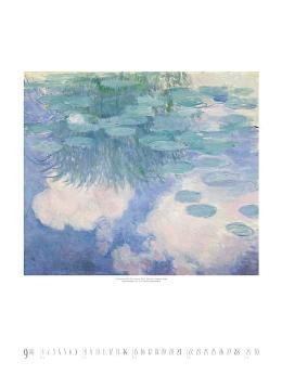 Kunstkalender »Impressionisten«, 480x640 mm, September