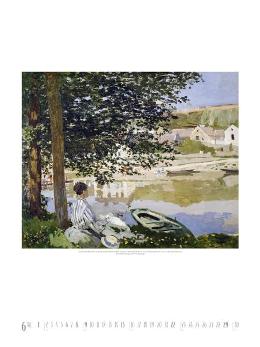 Kunstkalender »Claude Monet«, 480x640 mm, JUni