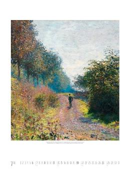 Kunstkalender »Claude Monet«, 480x640 mm, JUli