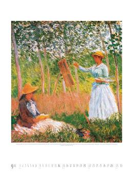 Kunstkalender »Claude Monet«, 480x640 mm, September