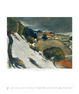 Kunstkalender »Paul Cezanne«, 460x550 mm, Januar