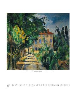 Kunstkalender »Paul Cezanne«, 460x550 mm, Oktober