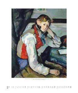 Kunstkalender »Paul Cezanne«, 460x550 mm, November