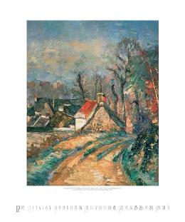 Kunstkalender »Paul Cezanne«, 460x550 mm, Dezember