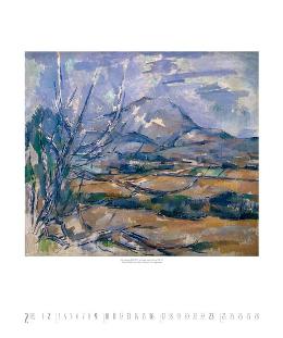 Kunstkalender »Paul Cezanne«, 460x550 mm, Februar