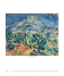 Kunstkalender »Paul Cezanne«, 460x550 mm, JUli