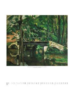 Kunstkalender »Paul Cezanne«, 460x550 mm, August