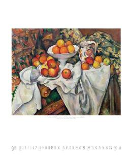 Kunstkalender »Paul Cezanne«, 460x550 mm, September