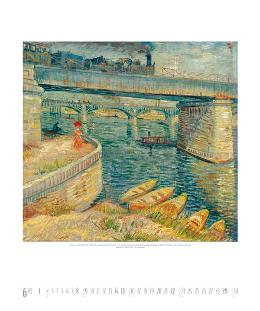 Kunstkalender »Vicent van Gogh«, 460x550 mm, JUni