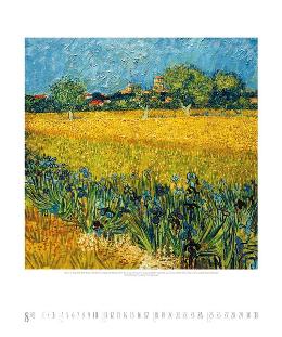 Kunstkalender »Vicent van Gogh«, 460x550 mm, August